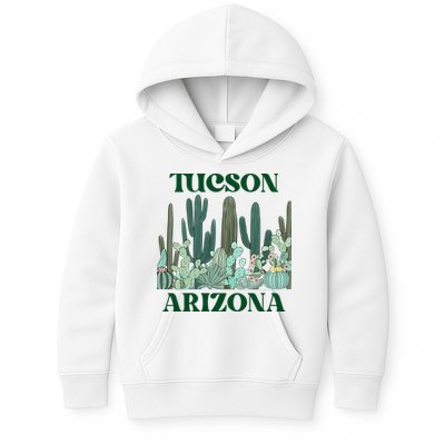 Green Tucson Arizona Cactus Great Gift Kids Hoodie