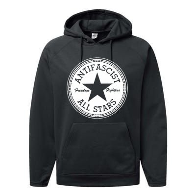 Greta Thunberg Antifa Freedom Fighters Performance Fleece Hoodie