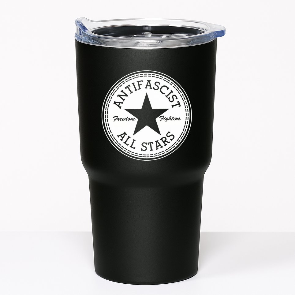 Greta Thunberg Antifa Freedom Fighters Tumbler