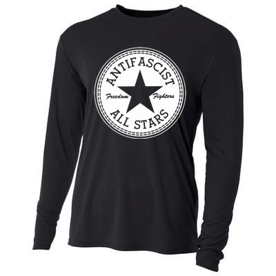 Greta Thunberg Antifa Freedom Fighters Cooling Performance Long Sleeve Crew