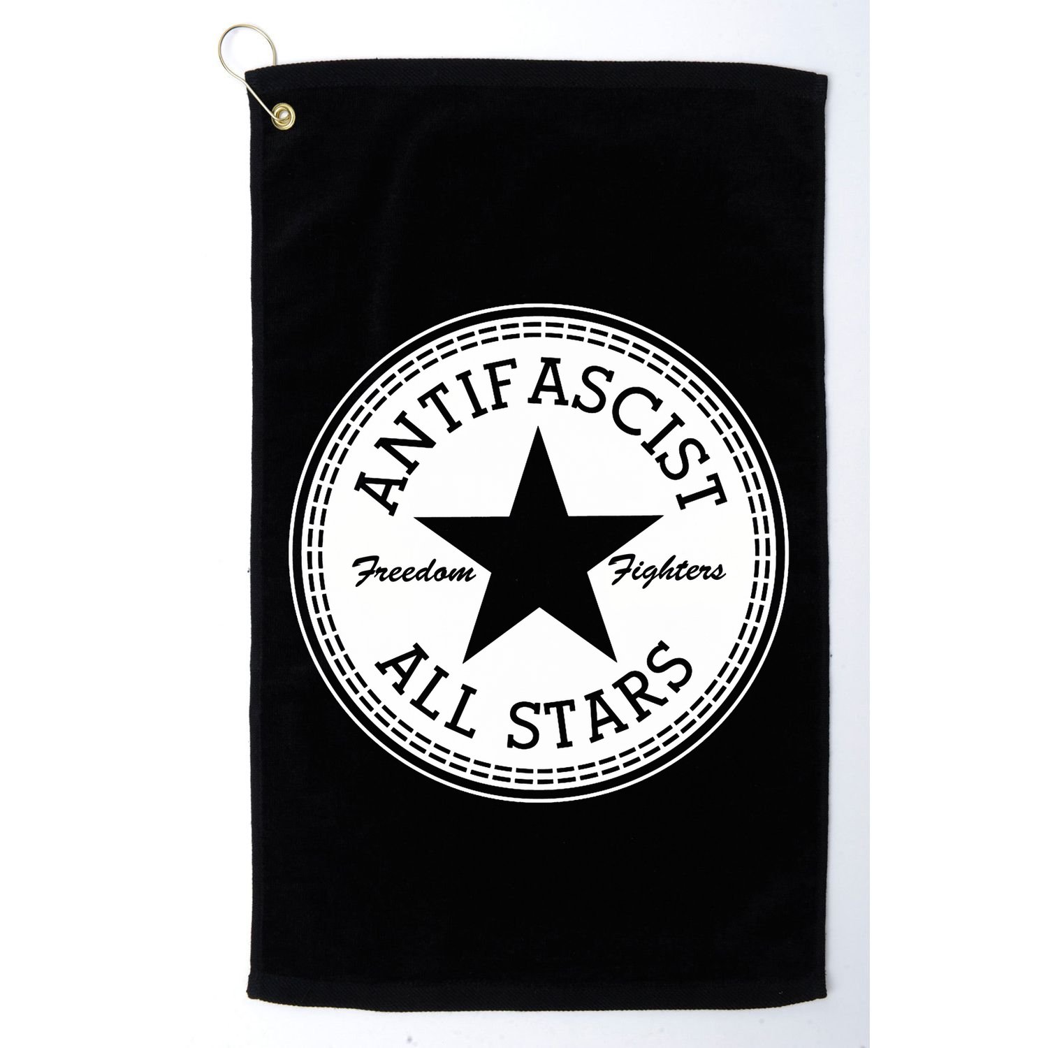 Greta Thunberg Antifa Freedom Fighters Golf Towel