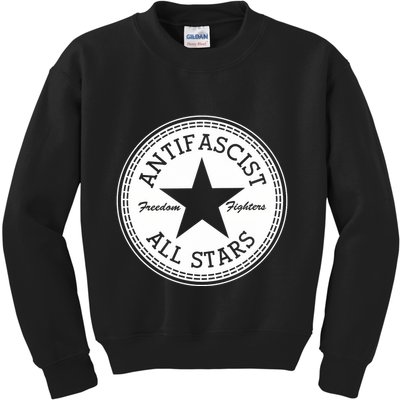 Greta Thunberg Antifa Freedom Fighters Kids Sweatshirt