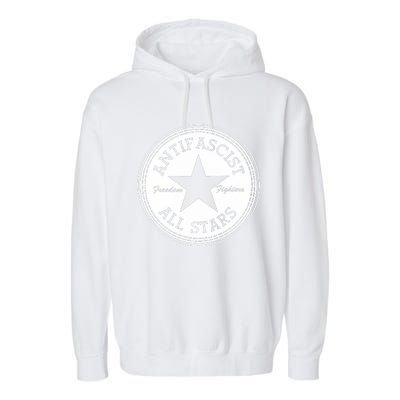 Greta Thunberg Antifa Freedom Fighters Garment-Dyed Fleece Hoodie