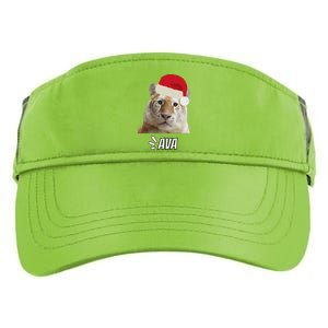 Golden Tiger Ava Chiang Mai Xmas Hat Wildlife Beauty Funny Adult Drive Performance Visor