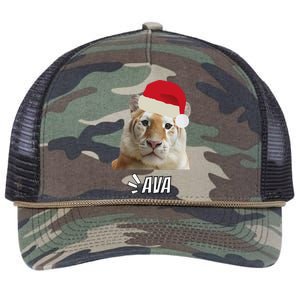 Golden Tiger Ava Chiang Mai Xmas Hat Wildlife Beauty Funny Retro Rope Trucker Hat Cap