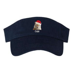 Golden Tiger Ava Chiang Mai Xmas Hat Wildlife Beauty Funny Valucap Bio-Washed Visor