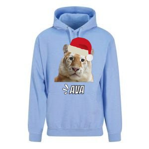 Golden Tiger Ava Chiang Mai Xmas Hat Wildlife Beauty Funny Unisex Surf Hoodie