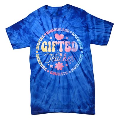 Gifted Teacher And Talented Appreciation Week Back To School Gift Tie-Dye T-Shirt