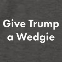 Give Trump A Wedgie Vector Backpack