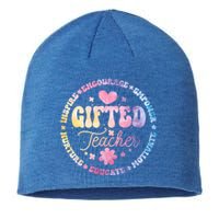 Gifted Teacher And Talented Appreciation Week Back To School Cool Gift Sustainable Beanie