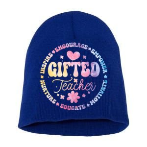 Gifted Teacher And Talented Appreciation Week Back To School Cool Gift Short Acrylic Beanie