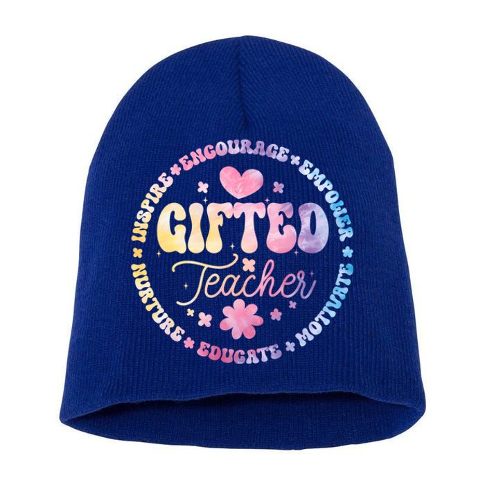 Gifted Teacher And Talented Appreciation Week Back To School Cool Gift Short Acrylic Beanie