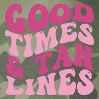 Good Times And Tan Lines Summer Groovy Legacy Tie Dye Trucker Hat