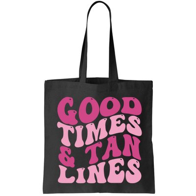 Good Times And Tan Lines Summer Groovy Bag