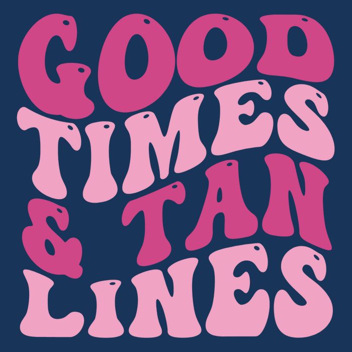 Good Times And Tan Lines Summer Groovy Infant Baby Jersey Bodysuit