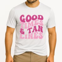Good Times And Tan Lines Summer Groovy Performance Shirt