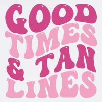 Good Times And Tan Lines Summer Groovy Performance Shirt