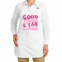 Good Times And Tan Lines Summer Groovy Apron