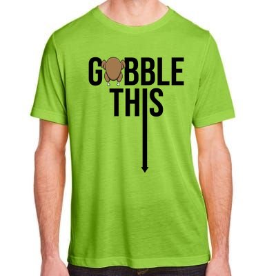 Gobble This Arrow Funny Thanksgiving Holiday Adult ChromaSoft Performance T-Shirt