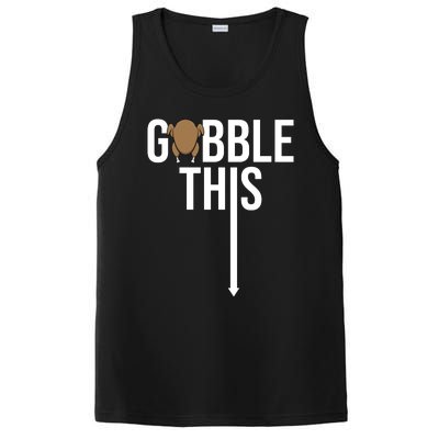 Gobble This Arrow Funny Thanksgiving Holiday PosiCharge Competitor Tank