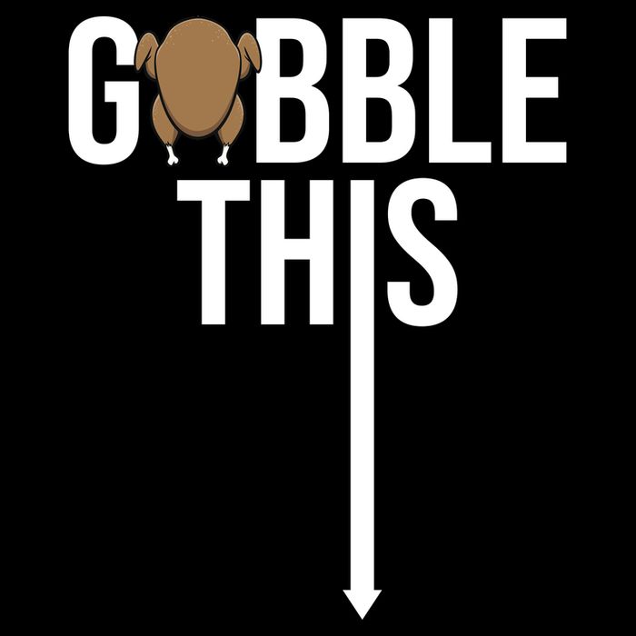 Gobble This Arrow Funny Thanksgiving Holiday Wool Snapback Cap