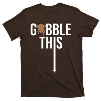 Gobble This Arrow Funny Thanksgiving Holiday T-Shirt