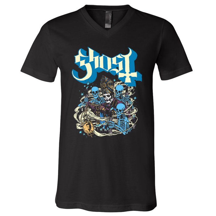 Ghost – Thurrible And Friends V-Neck T-Shirt