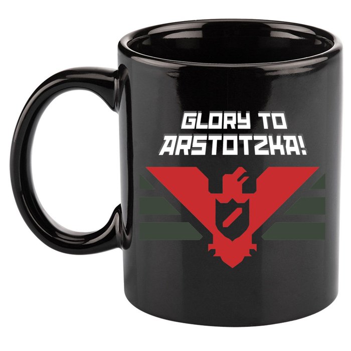Glory To Arstotzka 11oz C Handle Ceramic Mug