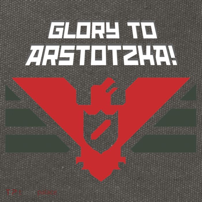 Glory To Arstotzka Cotton Canvas Backpack