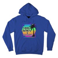 Good Times And Tan Lines Beach Paradise Gift Hoodie