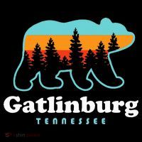 Gatlinburg Tennessee Bear Great Smoky Mountains T-Shirt