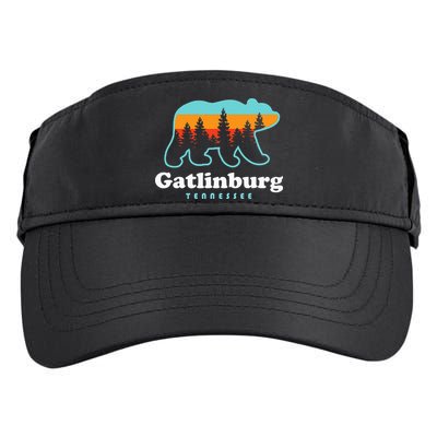Gatlinburg Tennessee Bear Great Smoky Mountains Adult Drive Performance Visor