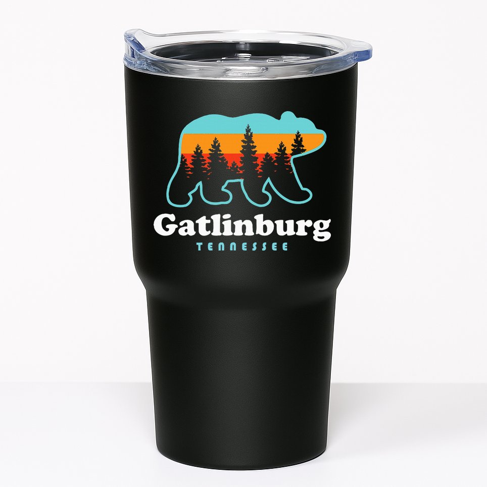 Gatlinburg Tennessee Bear Great Smoky Mountains Tumbler