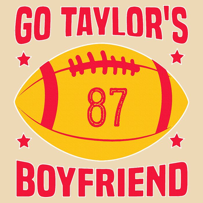 Go T.aylors Boyfriend Football Funny Go T.aylor's Boyfriend Zip Tote Bag
