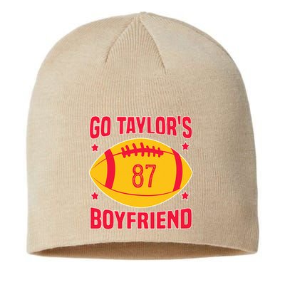 Go T.aylors Boyfriend Football Funny Go T.aylor's Boyfriend Sustainable Beanie