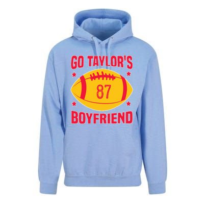 Go T.aylors Boyfriend Football Funny Go T.aylor's Boyfriend Unisex Surf Hoodie