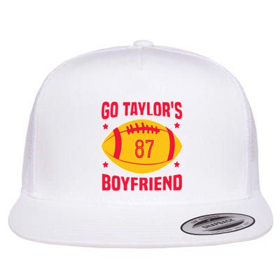 Go T.aylors Boyfriend Football Funny Go T.aylor's Boyfriend Flatbill Hat