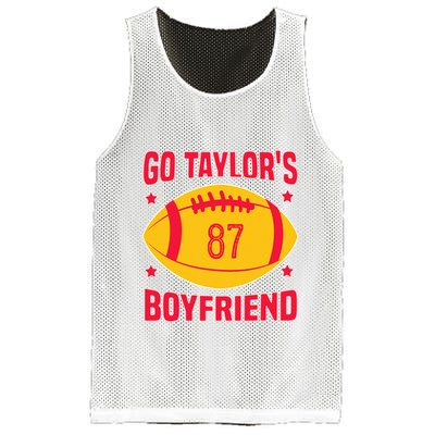 Go T.aylors Boyfriend Football Funny Go T.aylor's Boyfriend Mesh Reversible Basketball Jersey Tank