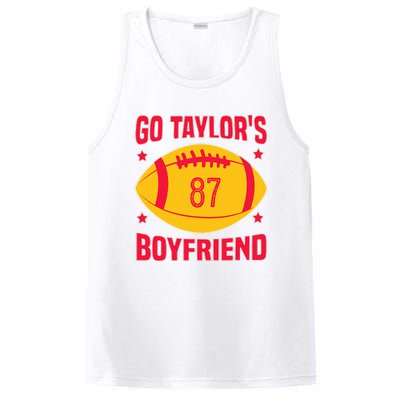 Go T.aylors Boyfriend Football Funny Go T.aylor's Boyfriend PosiCharge Competitor Tank