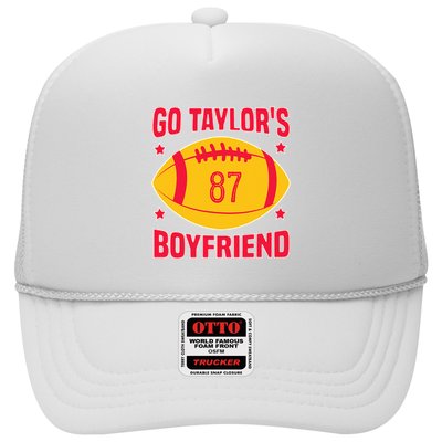 Go T.aylors Boyfriend Football Funny Go T.aylor's Boyfriend Trucker Hat