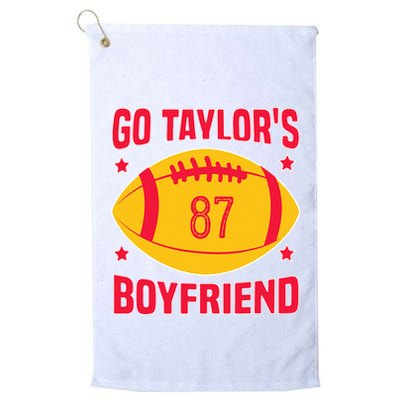 Go T.aylors Boyfriend Football Funny Go T.aylor's Boyfriend Golf Towel