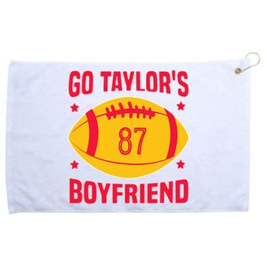 Go T.aylors Boyfriend Football Funny Go T.aylor's Boyfriend Grommeted Golf Towel