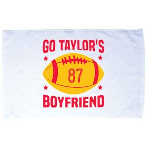 Go T.aylors Boyfriend Football Funny Go T.aylor's Boyfriend Microfiber Hand Towel