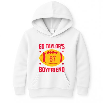 Go T.aylors Boyfriend Football Funny Go T.aylor's Boyfriend Kids Hoodie