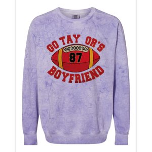 Go TaylorS BoyfriendGo TaylorS Bf Colorblast Crewneck Sweatshirt