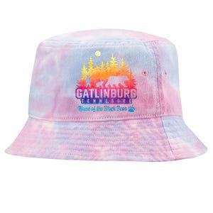 Gatlinburg Tennessee Bear Great Smoky Mountains Tie Dye Tie-Dyed Bucket Hat