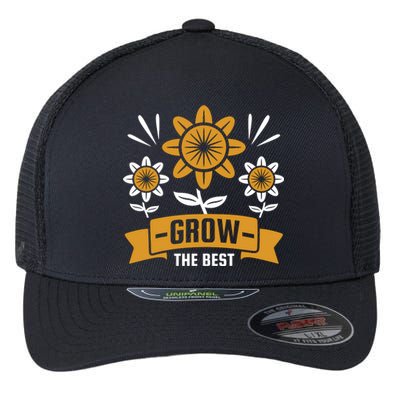 Grow The Best Flexfit Unipanel Trucker Cap