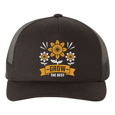 Grow The Best Yupoong Adult 5-Panel Trucker Hat