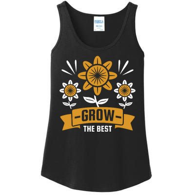 Grow The Best Ladies Essential Tank