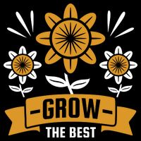 Grow The Best Flat Bill Trucker Hat